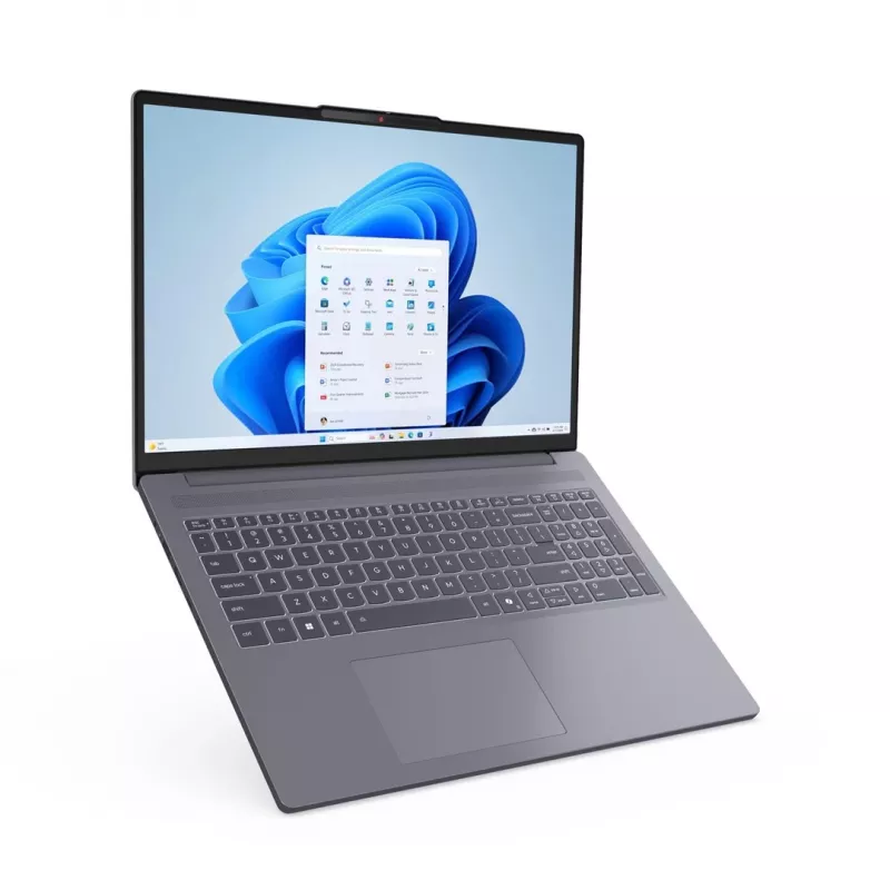 Laptop Lenovo IdeaPad schlank 3-16 — Ryzen 5 7535HS, 16 Zoll WUXGA, 16GB RAM, 512GB SSD, hintergrundbeleuchtete Tastatur, Windows 11 Home
