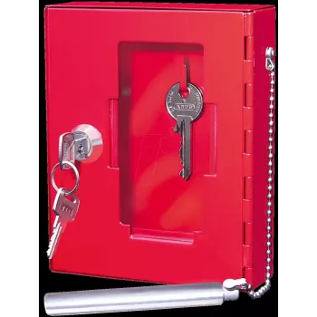 Wedo 102 50199X Glas Rot Transparent Gehäusematerial Glas