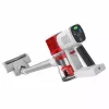 Akku-Staubsauger Adler AD 7051 — 300 W max, 22,2 V Batterie, 0,6 L beutellos, Edelstahlrohr, EPA F8, LED-Licht, weiß/rot