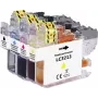 Renkforce Tinten-Kombipackung ersetzt Brother LC-3213 (LC3213VALDR) kompatibel Schwarz, Cyan, Magenta, Gelb RF-5679866 (RF-5679866)