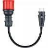 go-e Adapter-Set für Gemini flex 11 kW, 3-teiliges Set (schwarz, 30 cm)