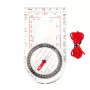 Handheld-Kartenkompass Helikon Scout Mk2 Acrylic Blend – flüssigkeitsgedämpft, Maßstäbe 1:25k/1:24k/1:50k/1:62,5k, Hintergrundbeleuchtung, Lineal, 10 mm Tiefe