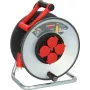 Kabeltrommel Brennenstuhl 9191400110 4 AC-Steckdosen 40 m Schwarz Rot