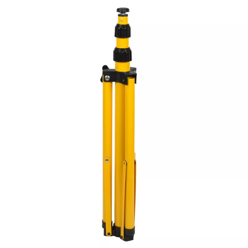 Stativ MACLEAN MCE583 höhenverstellbar für Flutlichter, Metallrahmen, gelb