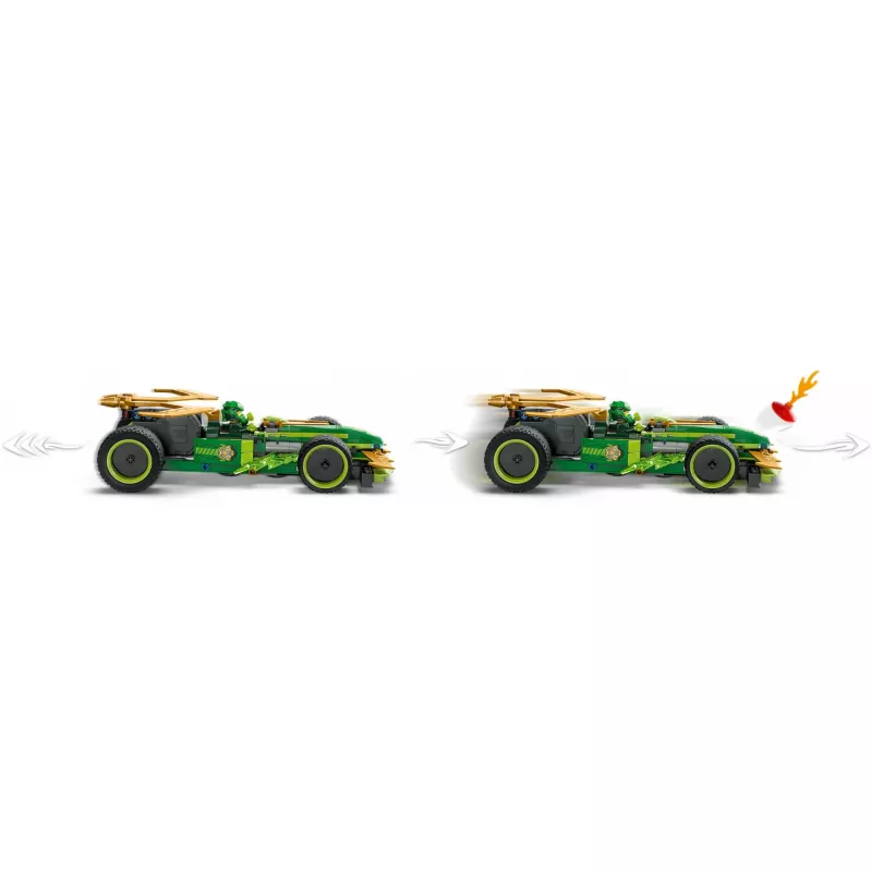 LEGO Bauset NINJAGO Lloyds Action Speedster 71828, 181 Teile, 2 Minifiguren, Alter 7+