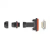 DeLOCK D-Sub 15-pin Stecker mit Gehäuse IP67 wasserdicht