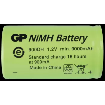 Wiederaufladbare NiMH D-Batterie GP 900DH 9000 mAh — GP D-Zelle (Mono)
