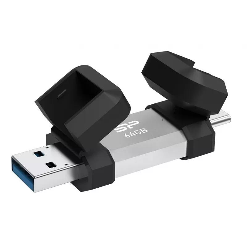 USB-Flash-Laufwerk Silicon Power 64 GB USB Typ-A USB Typ-C SP064GBUC3C51V1S
