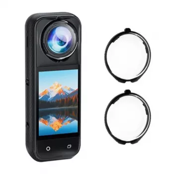 Objektivschutz Puluz PU749T für Insta360 X5 Kamera — Sonnenblenden-Zubehör