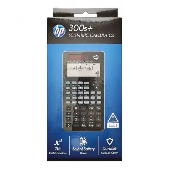 HP-Taschenrechner wissenschaftlich für Büro HP 300SPLUS/INT BX, 315 Funktionen, 155x84x20mm, Schwarz