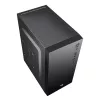 Computergehäuse Sbox PCC-12 MicroATX Schwarz