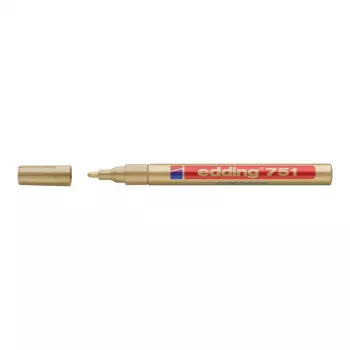 Edding 751 Gold Marker Gold Weiß 1 mm