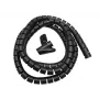 Kabel-Organisationshülle MACLEAN 2 m × 25 mm, elastisches Polypropylen, Drahtschutz