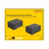 DeLOCK USB Dual-Dockingstation für 2 x SATA HDD SSD Klonfunktion Kartenleser