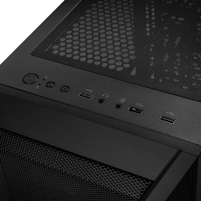 Kolink Citadel Mesh RGB Micro-ATX-Gehäuse – Schwarz