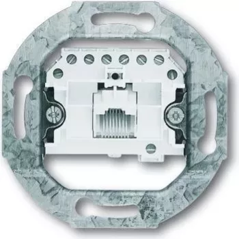 Busch-Jaeger 0230-0-0227 Grau - Weiß Steckdose (2CKA000230A0227)