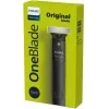 Folienrasierer und Trimmer Philips OneBlade QP1424/10 — Anthrazit, batteriebetrieben, 30 Min. Laufzeit, Bartkämme