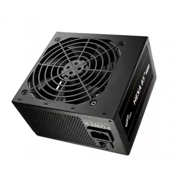 FSP HEXA 85+ PRO 650W Netzteil ATX ATX2.5 Schwarz, 650 W, 100 - 240 V, 50 - 60 Hz, 9 - 4 A, Active, 100 W