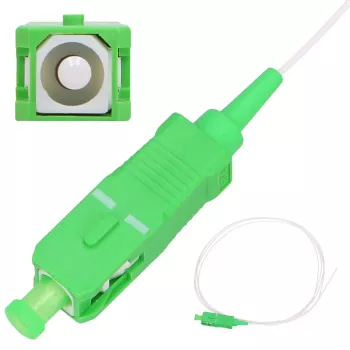 Pigtail SC/APC Singlemode Extralink G.657.A1 900µm FTTH 1,5m, Easy Strip, weiß