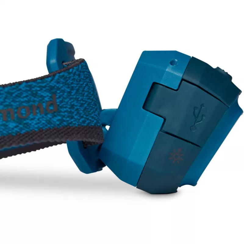 Schwarz Diamond Stirnlampe Storm 500-R (Blau)