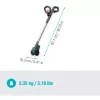 Elektrischer Unkrautbürste GARDENA 14820-55 Akku Höhe 97,1 cm