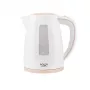 Adler AD 1264 Elektrischer Wasserkocher 1,7 L 2200 W Haselnuss Weiß