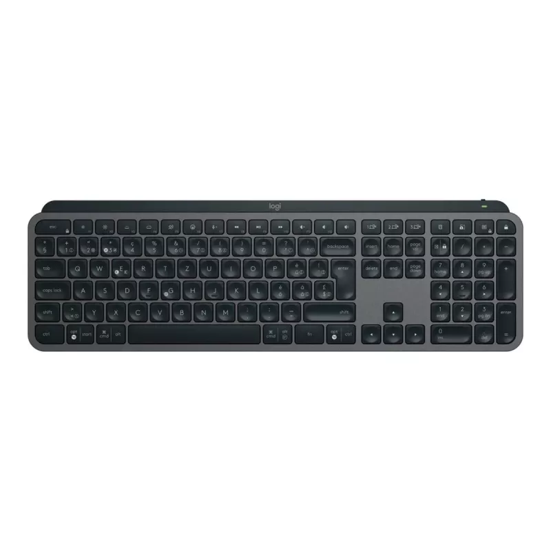 Logitech MX Keys S Tastatur RF Wireless + Bluetooth QWERTZ Swiss Graphit (920-011571)