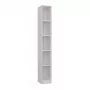 top e shop Bücherregal REGAŁ R25 25 cm Weiß – einteiliges Bücherregal
