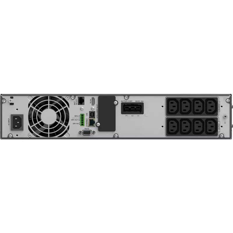 PowerWalker VFI 1500 ICR IoT Doppelwandlung (Online) 1,5 kVA 1500 W 8 AC-Ausgänge
