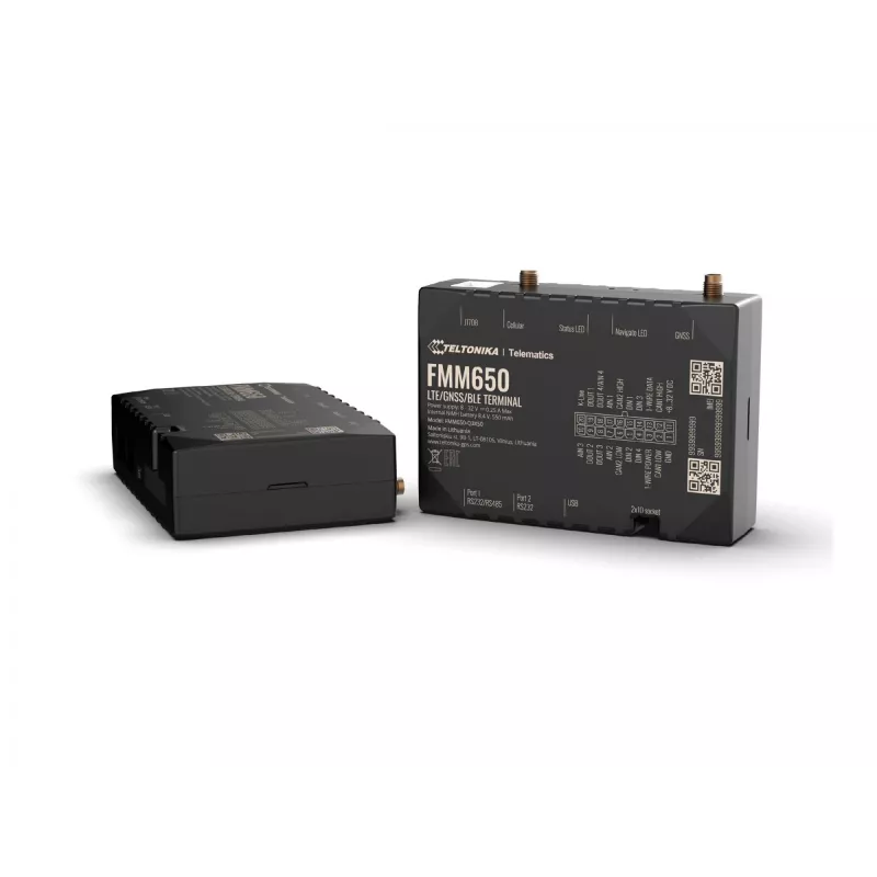 GPS-Tracker TELTONIKA TELEMATICS FMM650 — 4G-Konnektivität, kompaktes Design