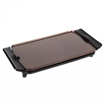 Kontaktgrill JATA JEGR0550 2500 W Schwarz Aluminium Rechteckig