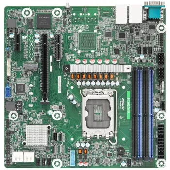 Motherboard ASRock EC262D4U Intel C262 LGA 1700 micro ATX, 4× DDR5 DIMM, 8× SATA III, 2× LAN, 1× M.2