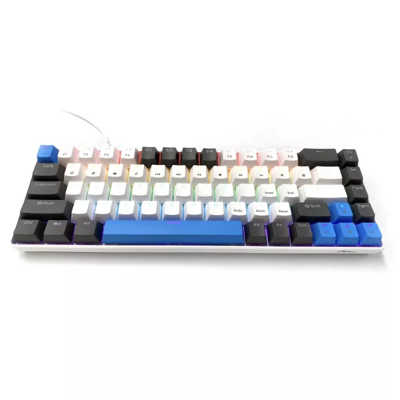 Mechanische Tastatur MEDIA-TECH MT1259 Red Core MX60, 60% Formfaktor, CHERRY MX Red Schalter, RGB-Hintergrundbeleuchtung, USB, High-Profile-Tasten