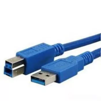 USB-Kabel MediaRange MRCS150 USB 3.2 Gen 1 5 m USB A USB B Blau