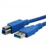 USB-Kabel MediaRange MRCS150 USB 3.2 Gen 1 5 m USB A USB B Blau