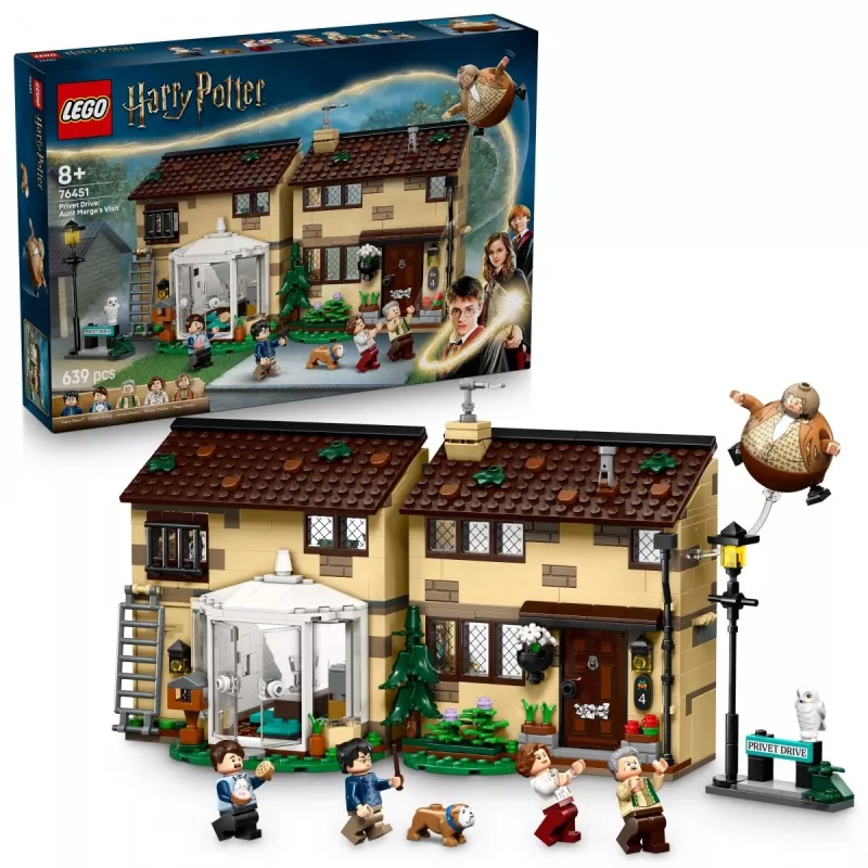 LEGO HARRY POTTER 76451 Ligusterweg: Der Besuch von Tante Marge