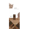 Schutzhülle Man and Wood für iPhone 7/8 – fango Schwarz