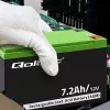 Qoltec 53062 AGM-Batterie | 12V | 7,2 Ah | max 108A