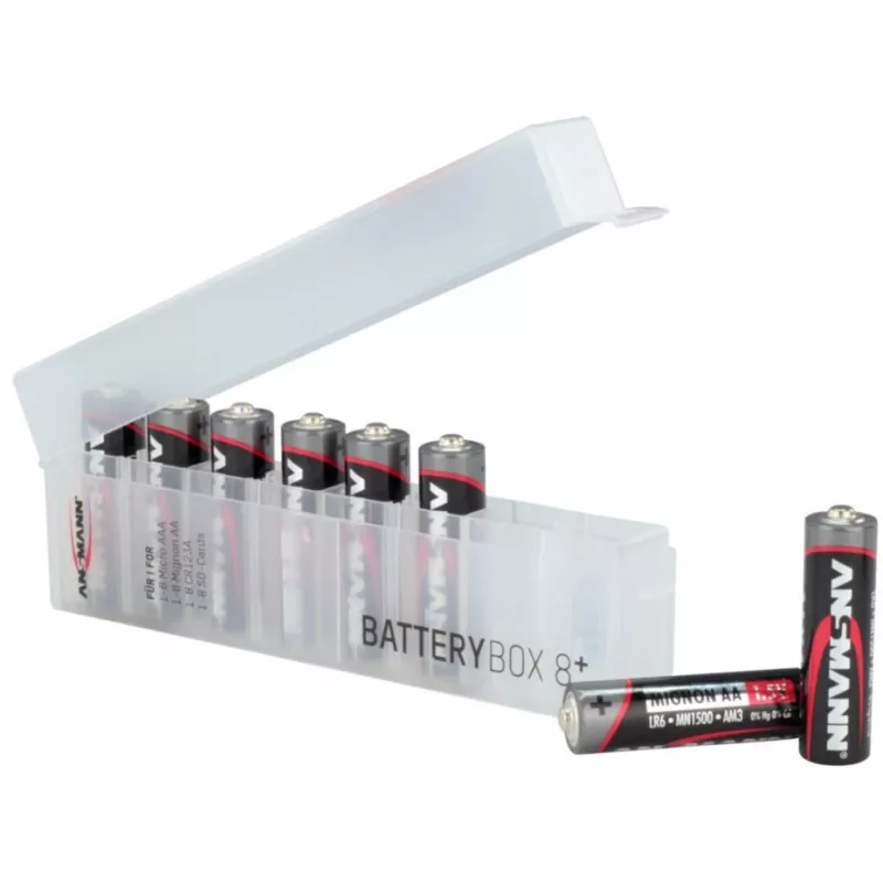 Batteriebox Ansmann 4000033 Transparent