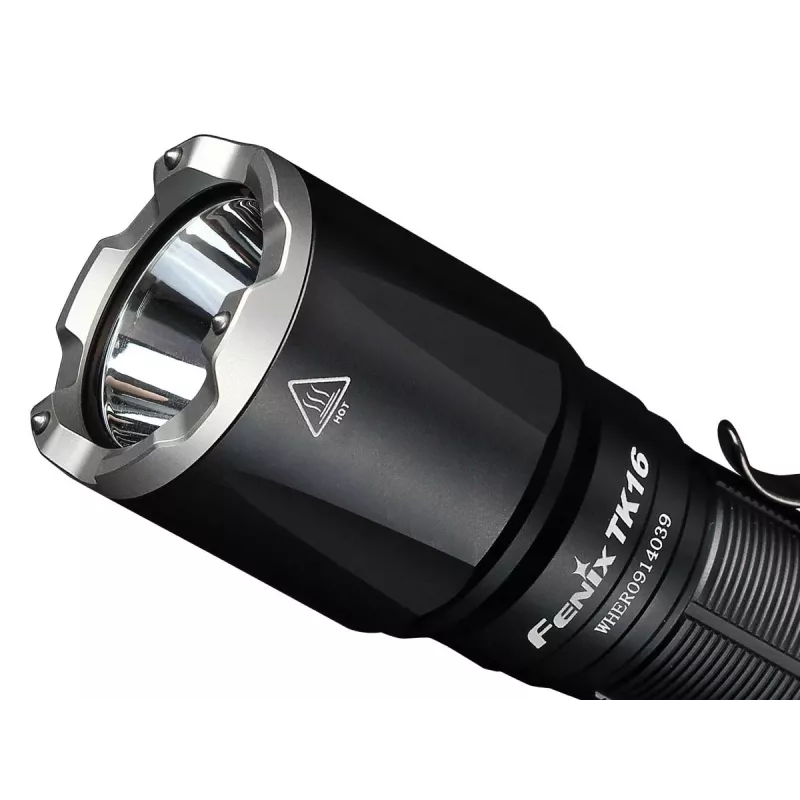 Handlampe Fenix TK16 V2.0 Schwarz IP68 Krypton 30 lm