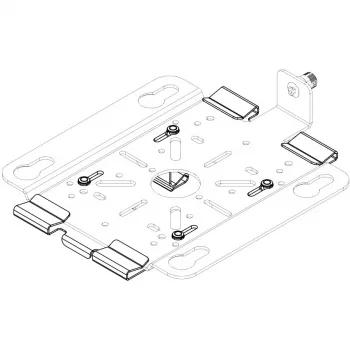 WLAN Access Point T-Bar-Halterung Lancom Systems LX-7000 für LX-7500 LX-7300, weiß, 5er-Pack