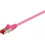 Microconnect SSTP6005PI Netzwerkkabel Pink 0,5 m Cat6 S/FTP (S-STP)