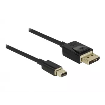 DeLOCK - DisplayPort-Kabel - DisplayPort (M) auf Mini DisplayPort (M) - 2 m - Schwarz - 8K-Unterstützung