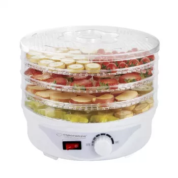 Esperanza EKD003 Dörrautomat Transparent, Weiß 250 W
