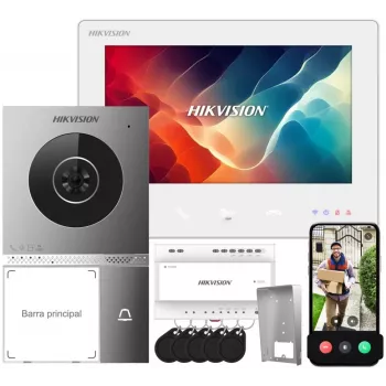 Video-Türsprechanlage Hikvision DS-KIS705EY mit 7-Zoll-2-Draht-Farbdisplay