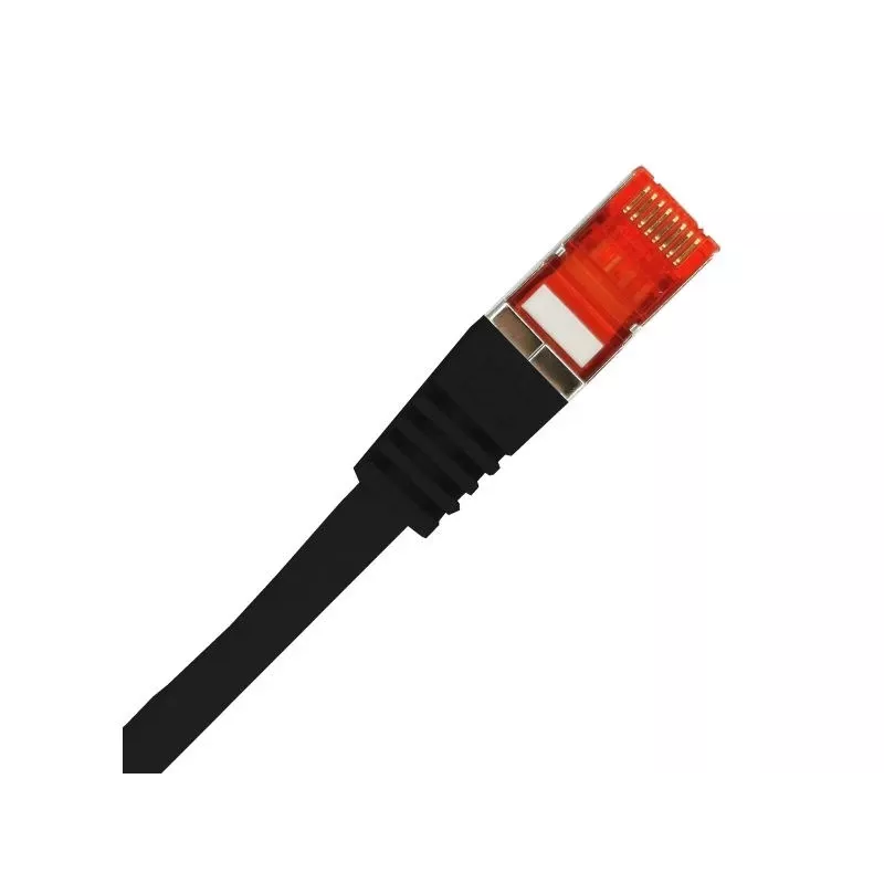 Alantec KKS6CZA0.5 Patchkabel F/UTP Cat.6 PVC 0,5 m schwarz