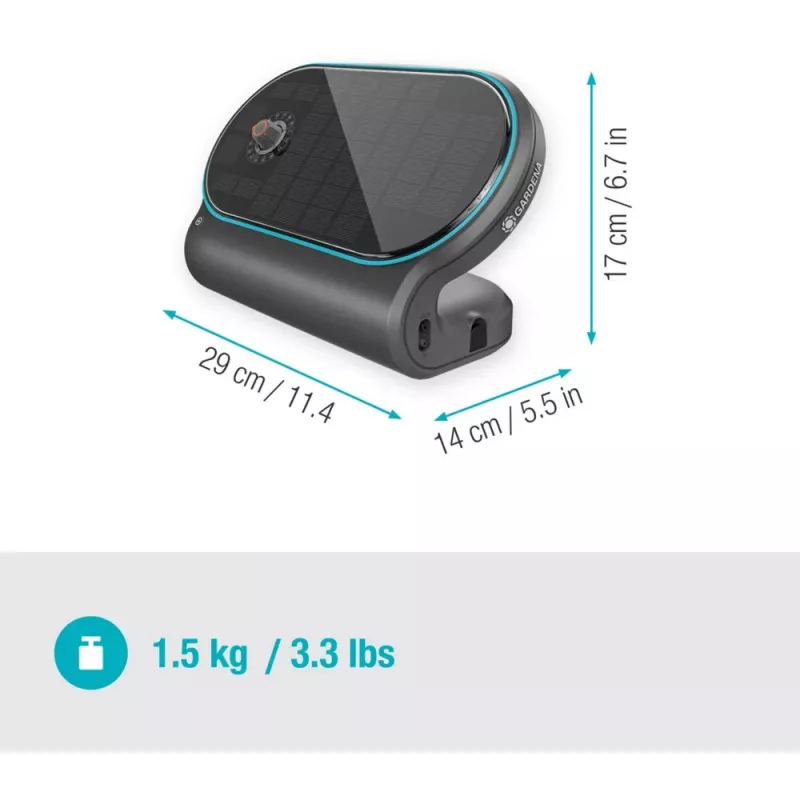 Tropfbewässerungsset GARDENA 13330-20 — 20 m Schlauch, 4,6 mm Durchmesser, 68 Teile