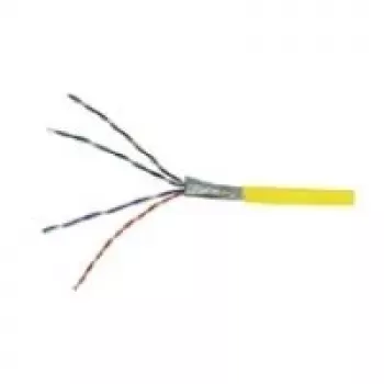 Wentronic 93266 Ethernet Patchkabel Gelb