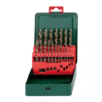 Bohrersatz Metabo HSS Cobalt 19 Stück DIN 338, zylindrischer Schaft