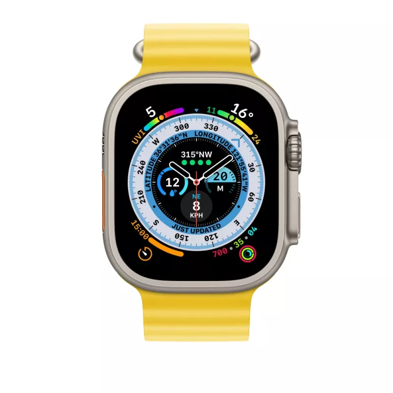 Band Apple MQED3ZM/A Smartwatch-Zubehör Gelb Fluoroelastomer